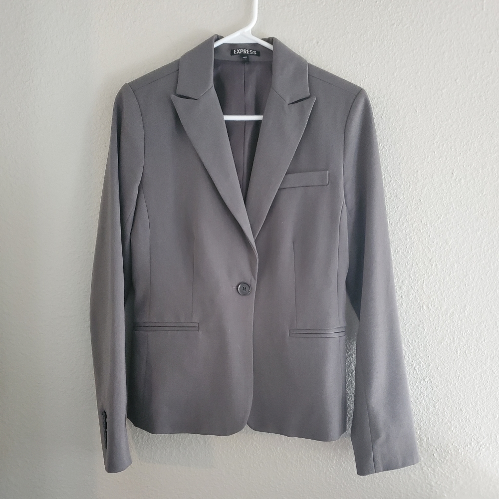Women's Gray Express Blazer size 6